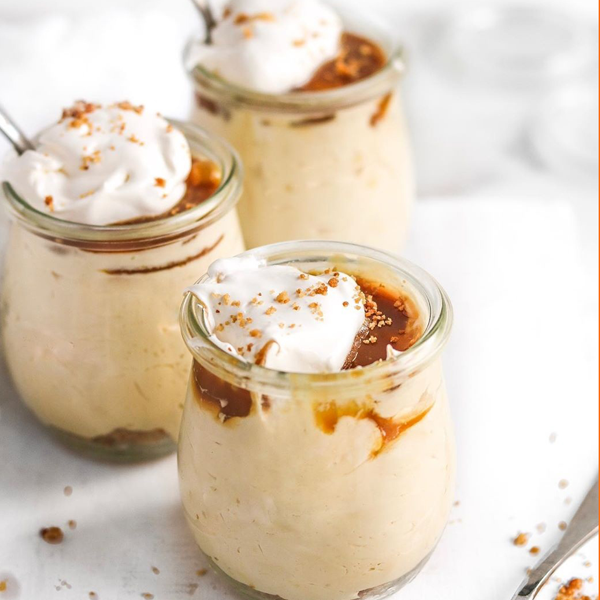 Bánh Mousse Caramel